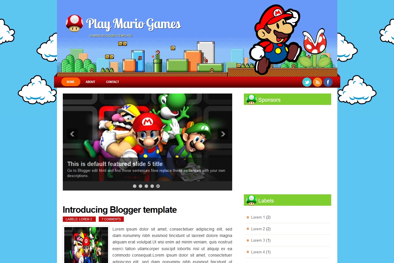 Play Mario Games