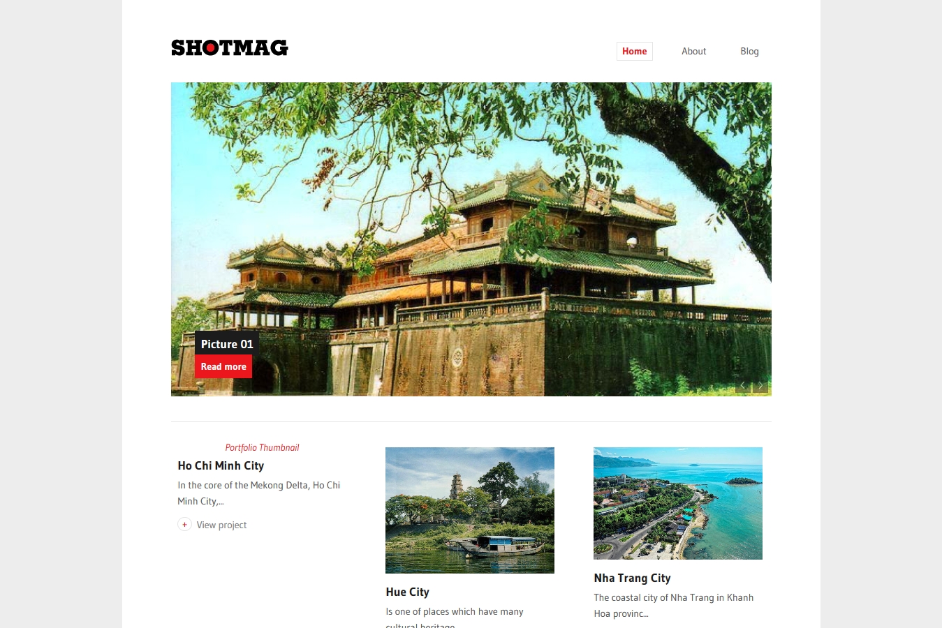 ShotMag Responsive Blogger Template