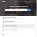 Manual Online Docs Blogger Template