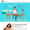 The Freelancer Blogger Template