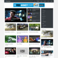 DudeTube Video Blogger Template