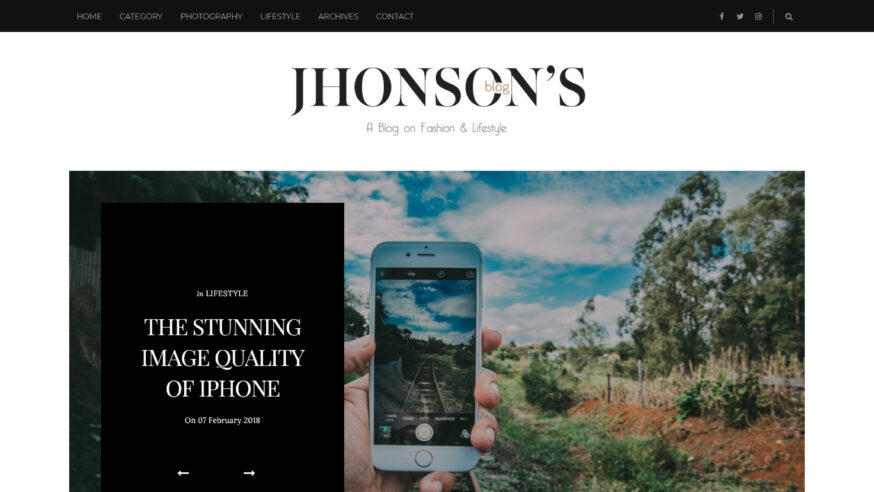 Jhonson’s Blog