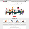 BLighter Blogger Template